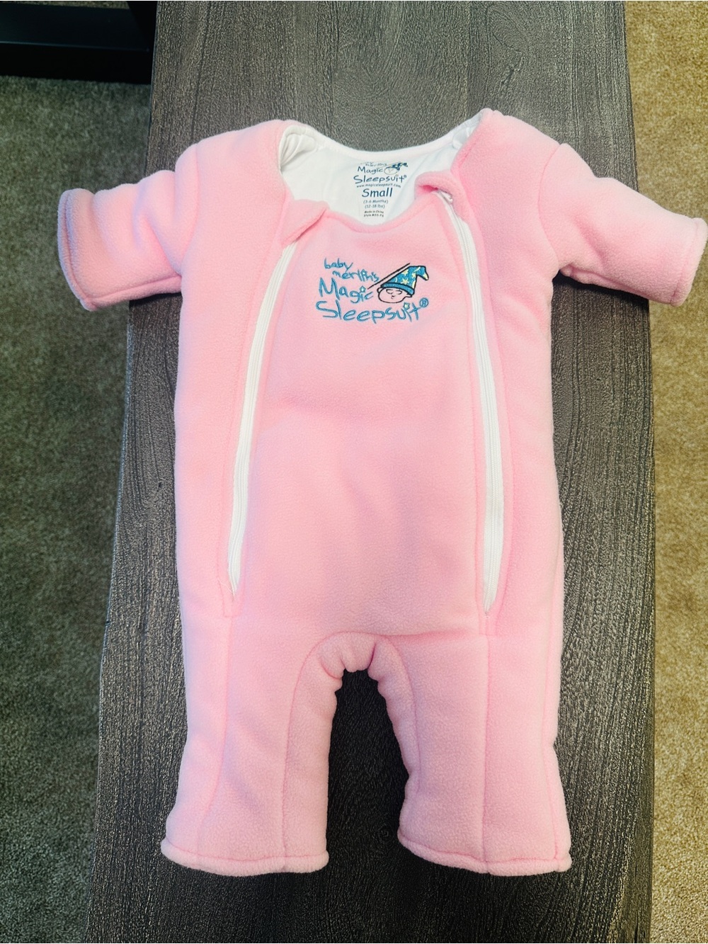 Baby Melin’s Magic Sleepsuit Pink One-Piece Sleepsuit - Small 3-6 months